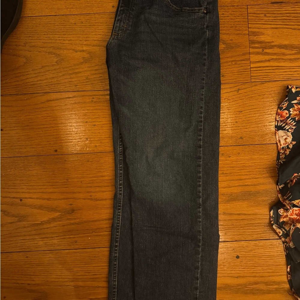 Wrangler Dark Blue Women's Straight Leg Jeans